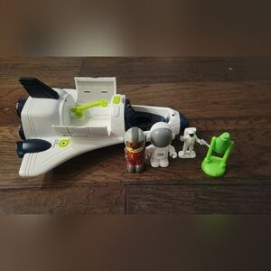 Space Adventure Playset with Astronaut Figures. Lights Up/ Sound